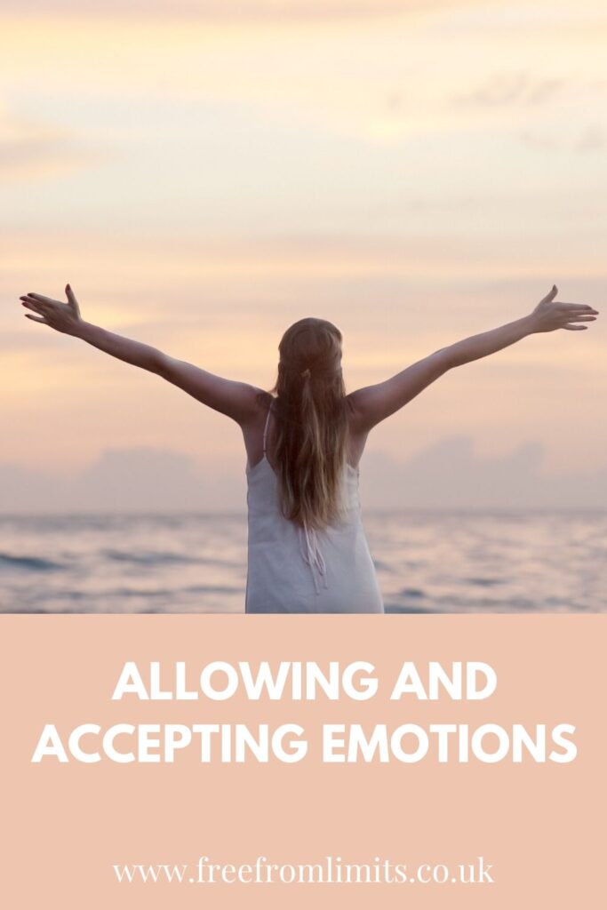 Allowing and accepting emotions is one way to be free. What if every emotion or feeling was equal? How would that impact your life knowing that? In this article I explore this further...